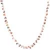 BRONZALLURE Collana Donna placcata Oro 18k - Collana con Charms in Quarzo Multicolore - Gioielli Made in Italy - Collana Idea Regalo Compleanni, Anniversari, Festa Donna, Festa Mamma