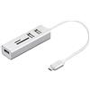 Nilox NX090301141 Hub Type C USB 3.1 e Lettore di Schede