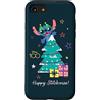 Disney Custodia per iPhone SE (2020) / 7 / 8 Disney 100 Lilo & Stitch Natale Buon Natale!