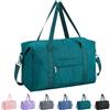 Narwey Bagaglio a Mano 40x20x25 Ryanair, Sottosella Pieghevole Borsone da Viaggio,Valigia Bagaglioa Mano Borsa da Viaggio Borsa Palestra Cabina Borsa Aereo per Uomo Donna 20L (Turchese)