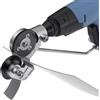 DYXDYC Attacco per fresa elettrica per trapano, adattatore per taglio lamiere 2024 - Drill Cut Pro Metal Plate Cutting - Roditrice in metallo per ferro, rame, alluminio e lamiere di acciaio