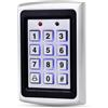 ReaIOKbii Tastiera digitale a portata ravvicinata per sistema di controllo accessi, controllo accessi di sicurezza interna, 1000 utenti, tastiera retroilluminata, RFID 125KHz, adatta per appartamenti, ville
