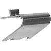 QUICKWARE Pack x10 Supporto per Mensola senza fermo a forma di U e Acciaio Inossidabile AISI-304 (1 mm) · Supporto per ripiani di armadi refrigerati o vetrine refrigerate · Speciale per mobili per l'ospitalit