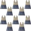 SabreCut 10 lame per legno a denti fini SabreCut SP65F_10 da 65mm compatibili con accessori multiutensile Dewalt Stanley Black and Decker Bosch Fein Makita Milwaukee Parkside Ryobi Worx