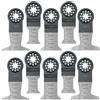 SabreCut 10 x SabreCut SCFNK10 Mix Bimetal (BIM) lame multiutensile a lunga durata compatibili con il sistema di montaggio multiutensile Bosch Fein Starlock/Starlock Plus e Starlock Max e accessori