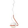Foscarini - Sospensione Tonda - Arancione - Vetro soffiato opalino - Designer Ferruccio Laviani