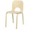 NOO.MA NOO. MA - Sedia Atto - Giallo - Compensato certificato FSC - Designer noo. ma team