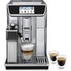 De'Longhi PrimaDonna Elite Experience ECAM656.85.MS, Macchina Caffè Automatica con Montalatte Automatico, Espresso e Cappuccino One-Touch, Connessa con App, 6 Profili, Frontale Acciaio, Argento