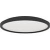 Eglo LED lampada da soffitto Testara-E, Ø 30 cm, 2600 Lumen, nera, luce da cucina, plafoniera rotonda, illuminazione neutra