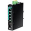 Trendnet 6PORT HARDENED INDUSTRL GIGABIT TI-PG541I