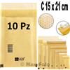 BFM BUSTA IMBOTTITA PLURIBALL TIPO C 15X21 cm PACK 10PZ AVANA