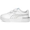 PUMA CARINA 2.0 MERMAID V INF - Scarpe da ginnastica , PUMA WHITE-HERO BLUE-PUMA SILVER,