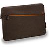 PEDEA Borsa per Tablet PC "Fashion" da 10,1-11 pollici (25,6-27,96 cm) custodia di protezione, astuccio con tasca per accessori, marrone