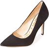 Sam Edelman Hazel - Scarpe con Tacco Donna, Nero (Black Suede), 39 EU