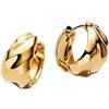 Pandora Essence 263874C00 orecchini a cerchio a onda