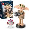 LEGO Harry Potter Dobby l'Elfo Domestico, Idea Regalo per Bambine, Bambini, Ragazze, Ragazzi e Fan da 8 Anni in su, Modello Snodabile di Personaggio Iconico, Gioco da Collezione 76421