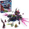 LEGO DREAMZzz 2 in 1 Corvo di Mezzanotte della Mai-Strega, Giocattolo d'Avventura Trasformabile in Casa o Ragno, Giochi Creativi per Bambini e Bambine da 9 Anni con 6 Personaggi, Idea Regalo 71478