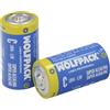WOLFPACK Batteria alcalina C - LR14 (Blister 2 Pezzi)