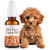 GJYC PET Olio per la cura della pelliccia degli animali domestici, districante, riduce lo spargimento, aggiunge lucentezza con collagene e oli naturali, balsamo senza risciacquo per cani e gatti, 30