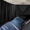 PAMASE Set di 3 parasole per finestrino auto, 95% con blocco della luce, 1 tenda divisoria privacy e 2 coperture per finestrini laterali, accessori larghi per SUV, per bambini, viaggi, campeggio, pisolino