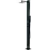 CRM Doccia Piscina in Acciaio Inox AISI 316L CRM Black Nero con Miscelatore & Doccino