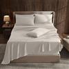 Hearth & Harbor Set di lenzuola per letto king size con tasca extra profonda, per materassi profondi 45-61 cm, lenzuola con angoli extra profondi, 6 pezzi, lenzuola king size, con tasca profonda, lino