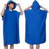 Zorplex Poncho Surf, Accappatoio Poncho in Microfibra con Cappuccio per Beach, Surfing, Nuoto, Cambiarsi, Asciugamano Tutto, Asciugatura Rapida & Leggera, Adatto a Uomini Donne Adulti (L)
