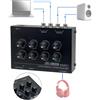 Modificatore del suono del pareggio equalizzatore in sette bande EQ207 per
