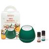 Hp Italia Nasoterapia Kit Aria Di Festa Diffusore A Ultrasuoni Ghianda Verde + Olio Essenziale Bio 5ml