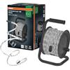 OSRAM Striscia LED flessibile per esterni 10M IP65, bianco freddo, estensibile fino a 50 m, incluso avvolgicavo, accessori di montaggio, cavo di collegamento