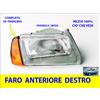 DEPO Auto Parts FARO FANALE PROIETTORE ANTERIORE DESTRO P/GRIGIA PER FIAT CINQUECENTO dal 1992>