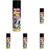 Ma-Fra, Extreme Black, Nero Gomme Spray Ultra Brillante con Effetto Bagnato a Lunga Durata, Previene Screpolature, Resistente a Pioggia e Lavaggi Frequenti, Dona Effetto Supersportivo, Formato 500ml
