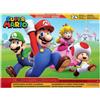 Super Mario Nintendo World of Super Mario Advent Calendar, calendario dell'avvento contenente 24 action figure da 6 cm, articolate ed estremamente dettagliate