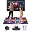 Acelufly Tappetino da Ballo in Flanella per TV con Fotocamera HD, Antiscivolo per Bambini, Adulti, Ragazze e Ragazzi