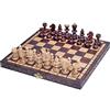 Sunrise Chess & Games Eleganti scacchi all'alba, Sunrise Chess & Games - Set di scacchi elegante e compatto 'Pearl Small' 29x29 cm, ideale per bambini e adulti