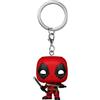 Funko Pop! Keychain: Deadpool & Wolverine - Deadpool - Mini Figura in Vinile da Collezione Novità Portachiavi - Riempitivi per Calze - Idea Regalo - Merchandising Ufficiale - Movies Fans