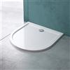 Mai & Mai Piatto Doccia 90x90x4cm in Acrilico Faro4W, Forma: Quadrato, Bianco