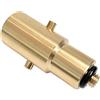 ROEDER-Gas Adattatore a baionetta GPL 10 mm, Ottone, 72 mm, M10