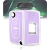 LELNOOS Cover Chiave Auto, Silicone Custodia Chiave Protettiva Copri Chiavi per Peugeot 207 307 308 407 3008 5008 Partner Tepee per Citroen C1 C3 C4 Picasso Aircross Berlingo Fiat Scudo, 2 Tasti