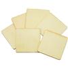 BOELLRUNO 100pz 6 * 6cm Fette Legno Naturale Dischi legno Fette Legno per Nozze Scrapbookin Fai Da Te Mano Etichette Dipinti