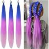 MUNSKT 3 extension per capelli sintetici da intrecciare, 26 pollici, per intrecciare, extension pre-allungate, extension per capelli finti, ciocche di capelli (colore)