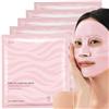 Turiueba 5 Pezzi Maschera Collagene Viso al Coreana Real Deep Collagen Mask Instant Boost Overnight Face Coreane per il Antirughe Notte Beauty Wrinkle Lifting Visage Gel con Biotecnologia Intensa Idratanti