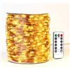 RESNICE 200m Catena di Luci Esterni: Filo di rame impermeabile con 2000 LED ad alta luminosità. Perfetta per giardini, verande, patio, decorazioni natalizie e feste di matrimonio.