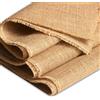 IPEA Tela in Juta Lurex con Filamenti Metallizzati color Oro - Dimensioni 150 x 120 cm - Made in Italy - Tessuto Iuta in Fibra Naturale per Decorazioni, Accessori, Feste, Creazioni, Natale, Fai da Te