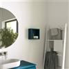 Parama Pensile bagno sospeso a giorno 25x25cm color blu zaffiro | Ardenne