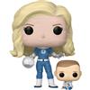 Cartemagic Funko Pop Marvel Fantastici 4 Donna Invisibile 1514