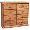 BISCOTTINI INTENATIONAL ART TRADING Cassettiera in Legno, 116x41x100 cm
