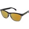 Oakley Frogskins Range OO9284 928418 | Occhiali da Sole Graduati o Non Graduati | Prova Online | Plastica | Quadrati | Nero, Grigio, Trasparente | Adrialenti