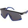 Oakley Bxtr OO9280 928015 | Occhiali da Sole Graduati o Non Graduati | Prova Online | Plastica | Mascherina | Nero, Blu | Adrialenti