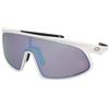 Oakley Rslv OO9484D 948408 | Occhiali da Sole Graduati o Non Graduati | Unisex | Plastica | Mascherina | Bianco | Adrialenti